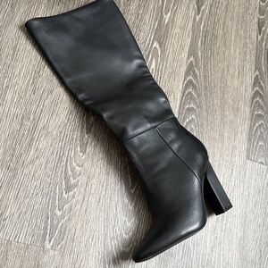 Steve Madden Black Heeled Boots